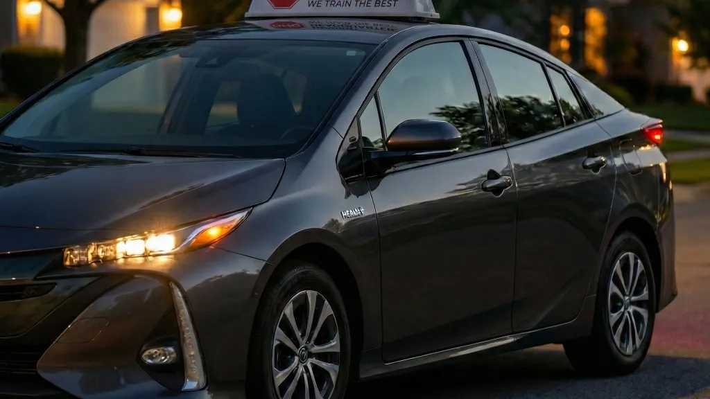 Safe Driving School Car